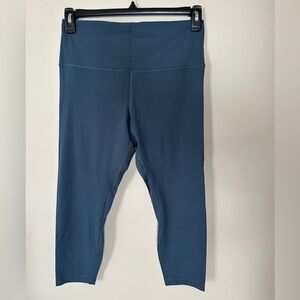 Lululemon Align pants leggings 23” Iron Blue size 12